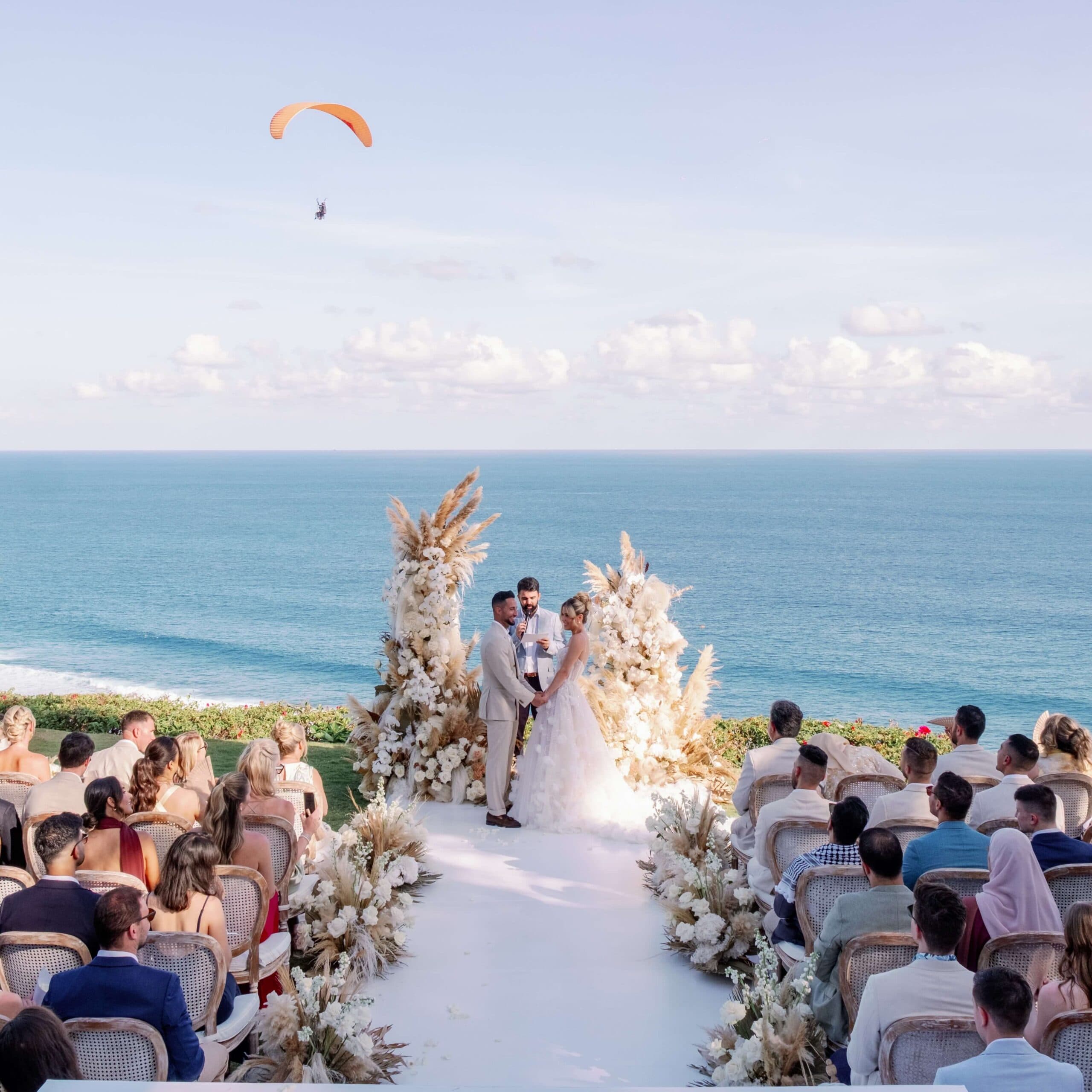clifftop wedding venue at The Ungasan